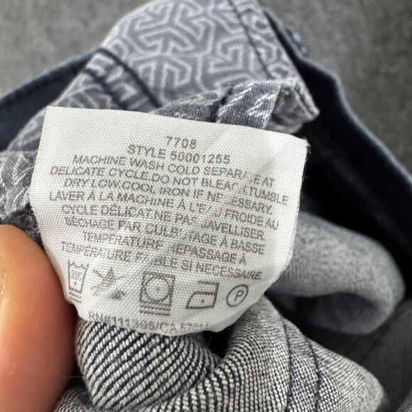 Tory Burch Jeans Womens 26 Blue Cropped Skinny Denim Stretch Mid Rise Casual - Picture 12 of 12